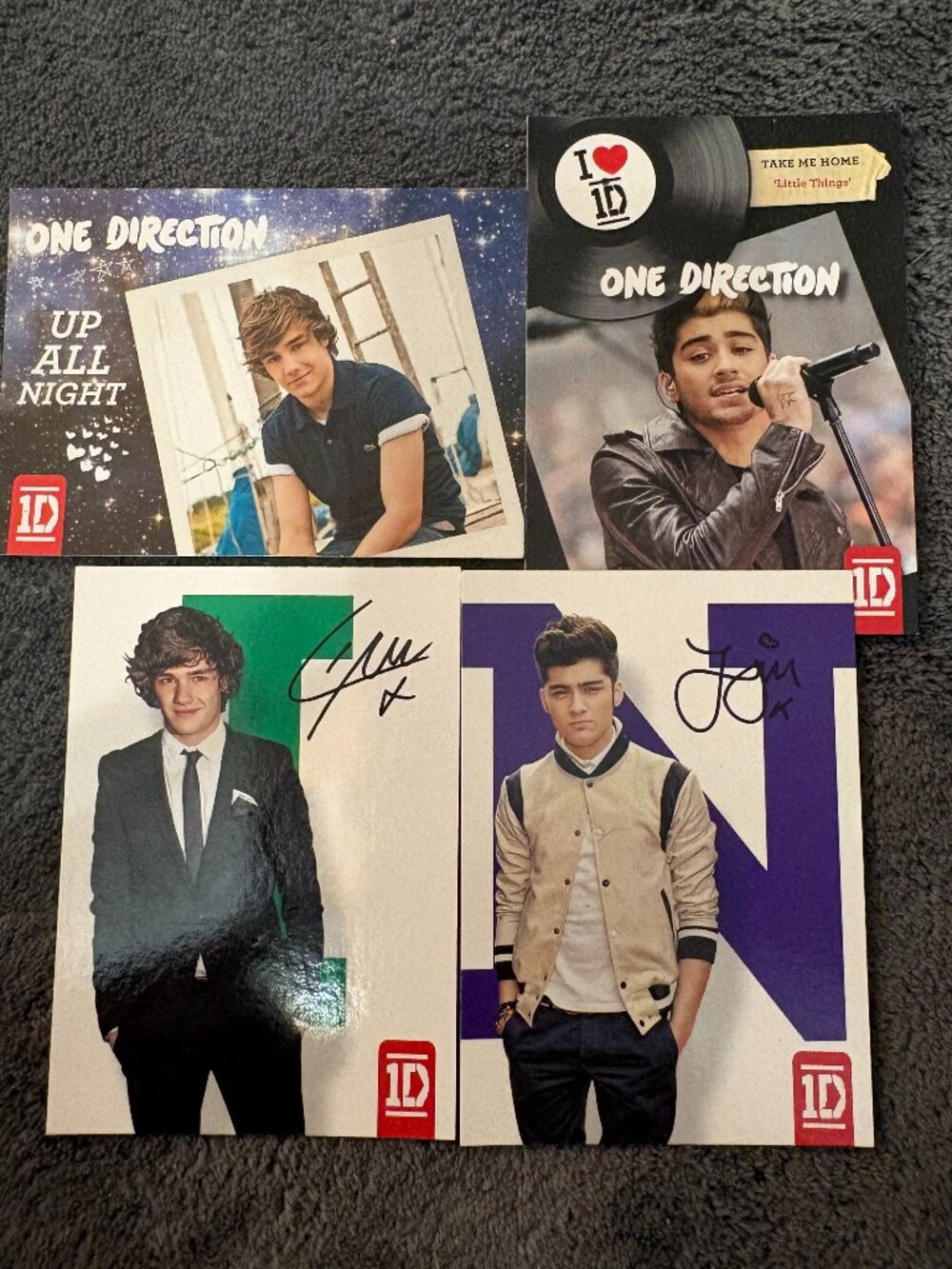 One Direction Official Trading Cards Chase Bundle Liam Zayn